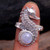 Stunning MOONSTONE Gemstone Ring 925 Sterling Silver Jewelry Dragon Shape Silver Ring Size Us 7 Stunning MOONSTONE Gemstone Ring 925 Sterling Silver Jewelry Dragon Shape Silver Ring Size Us 7