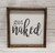 get naked Farmhouse sign rustic decor fixer upper style funny bathroom decor art kid or master bathroom wash your hands