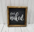 get naked Farmhouse sign rustic decor fixer upper style funny bathroom decor art kid or master bathroom wash your hands