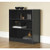 Orin Mainstays Wide 3-Shelf Bookcase Black  Black 3-Shelf