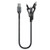 Nomad Kevlar Universal Cable   0.3 Meters   USB-A to USB-C Lightning and Micro-USB