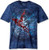 The Mountain Pentagram Dragons Adult T-Shirt Blue 2XL