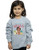 Disney Girls Moana Born in The Ocean Sweatshirt Sport Grey 5-6 Years Disney Girls Moana Born in The Ocean Sweatshirt Sport Grey 5-6 Years