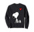 Peanuts Heart Sitting Snoopy Sweatshirt