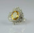 Citrine Silver Ring 925 Solid Sterling Silver Handmade Jewelry Size 3 to 13 US