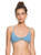 Roxy Junior s Beach Classics Fixed Tri T-Back Bikini Top Blue Heaven X-Large