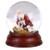 Roman 5 inch Joseph s Studio Kneeling Santa with Baby Jesus Christmas Snow Globe