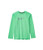 Nike Kids Boy s Long Sleeve Hydroguard  Little Kids Big Kids  Green Spark XS  6X Little Kids