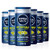 Nivea Men Energy 2-in-1 Shower Gel 250 ml - Pack of 6