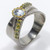 Ravishing Natural 7x5mm Blue Topaz 925 Sterling Silver Ring Size 7 8 9