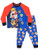 Paw Patrol Boys  Chase Marshall  and  Rubble Pajamas Size 7 Multicolored