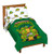 Nickelodeon Teenage Mutant Ninja Turtles Green Bricks 4 Piece Toddler Bed Set - Includes Reversible Comforter  and  Sheet Set Bedding - Super Soft Fade Resistant Microfiber  Official Nickelodeon Product