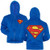 DC Comics Superman Symbol Zip-Up Hoodie-Medium Blue