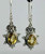 Citrine Silver Earrings 925 Solid Sterling Silver Handmade Jewelry