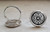 Hecate s wheel .925 Sterling Silver Adjustable Ring
