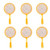 Mydio 6 Pack Kids Bug Catcher Nets,Catcher Adventure Tool,Set of 6