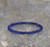 Lapis Lazuli Bracelet 4mm Grade AA Lapis Lazuli Natural Gemstone Bracelet Blue Lapis Lazuli with Pyrite Inclusions Stackable Gift Bracelets