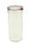 Weck 908 Cylindrical Jar 1 Liter - Set of 6