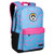 JINX Overwatch D.Va Splash Adult Backpack Blue Pink 18 inch