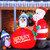 Joiedomi 7 FT Long Santa with Penguins Inflatable with Build-in LEDs Blow Up Inflatables for Xmas Party Indoor Outdoor Yard Garden Lawn Winter Decor. Joiedomi 7 FT Long Santa with Penguins Inflatable with Build-in LEDs Blow Up Inflatables for Xmas Party Indoor Outdoor Yard Garden Lawn Winter Decor.