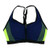 Victoria s Secret Sport Bra Front Close Knockout Colorblock  32D Dark Blue Green