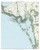 Fort Myers Beach and Estero Bay Florida 1958 Topo Map - A Composite made from 5 old USGS Topographical Maps - Custom Reprint