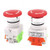 uxcell 2pcs NO/NC 4 Screw Terminal Mushroom Emergency Stop Push Button Switch