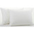2 Queen Size White Goose Down and Goose Feather Pillows  Queen