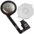 BisLinks Replacement for iPhone 4S Home Button with Flex Cable Assembly Replacement Part White New