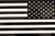 C and D Visionary CDX Flags B W US Flag Reversed Sticker