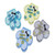 U.S. Toy Dozen Assorted Paw Print Theme Mini Notebook Memo Pads