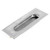 Uxcell 109mmx42mm Metal Rectangle Drawer Door Flush Pull Handle Silver Tone