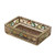 Zenna Home, India Ink Boddington Soap Dish, Bronze with Translucent Colors