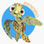 Save The Turtles Vinyl Waterproof Sticker Decal Car Laptop Wall Window Bumper Sticker 5 inch