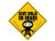 GHaynes Distributing Baby Ninja On Board Sticker Decal  Funny Safety car Caution Decal  Size 5 x 5 inch