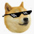 Doge Vinyl Waterproof Sticker Decal Car Laptop Wall Window Bumper Sticker 5 inch