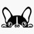 French Bull Dog Sticker Vinyl Waterproof Sticker Decal Car Laptop Wall Window Bumper Sticker 5 inch