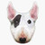 Bull Terrier Vinyl Waterproof Sticker Decal Car Laptop Wall Window Bumper Sticker 5 inch