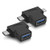 Riipoo USB C OTG Adapter 2 in 1 USB 3.0 to Micro USB and USB Type C OTG Adapter Converter  2-Pack