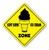 SOFT SERVE ICE CREAM ZONE Sign Xing Gift Novelty Dessert Custard Parlour - Sticker Graphic - Auto Wall Laptop Cell Sticker