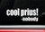 MAF - Cool Prius Said Nobody Funny Vinyl Decal White - Sticker for Cars Trucks Walls Laptop