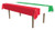 International Tablecover  red white green  Party Accessory  1 count   1 Pkg