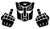 Transformers Middle Finger - Sticker Graphic - Auto Wall Laptop Cell Truck Sticker for Windows Cars Trucks