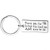 N  A Father Step Dad Gift Keychain Thank You for Being The Dad You Didnt Have to Be Fathers Day Daddy Papa Gifts for Step Dad Silver 4018mm