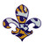 Craftique LSU Tigers Fleur De Lis Decal - 4 inch
