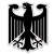 AK Wall Art German Eagle Black Vinyl Sticker - Car Phone Helmet - Select Size