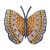 ID 2260 Garden Butterfly Patch Flying Bug Nature Embroidered Iron On Applique