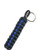 Paracord By Ripcord LEO Thin Blue Line Keychain 4.5 inch