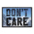 Dont Care - Mountains Morale Patch   Hook and Loop Attach for Hats Jeans Vest Coat   2x3 in   by Pull Patch