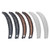 6 Pieces Plastic Banana Clips Hair Clincher Combs Banana Combs Banana Barrettes for Ponytail Holder Girls and Women
